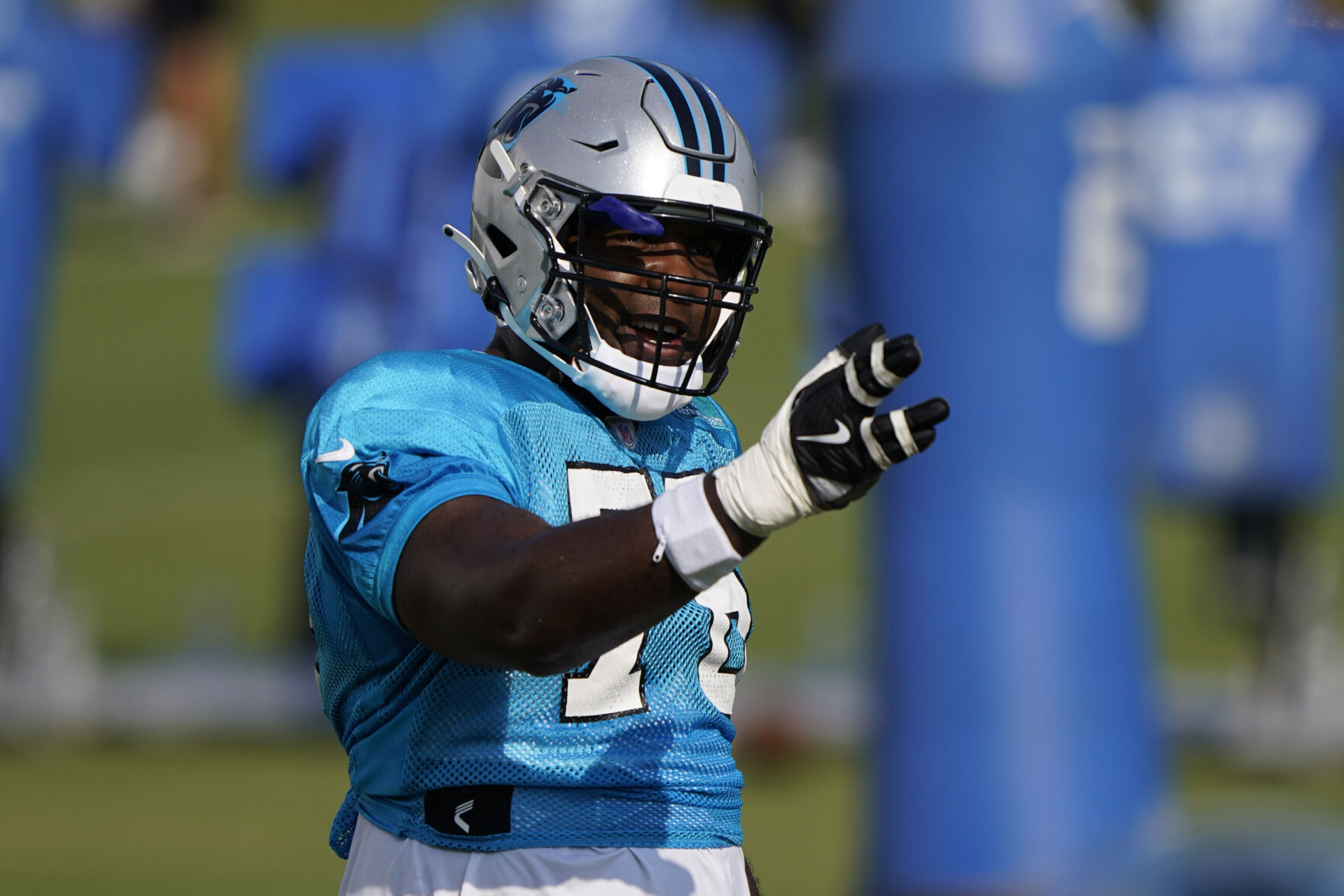Carolina Panthers tackle Russell Okung